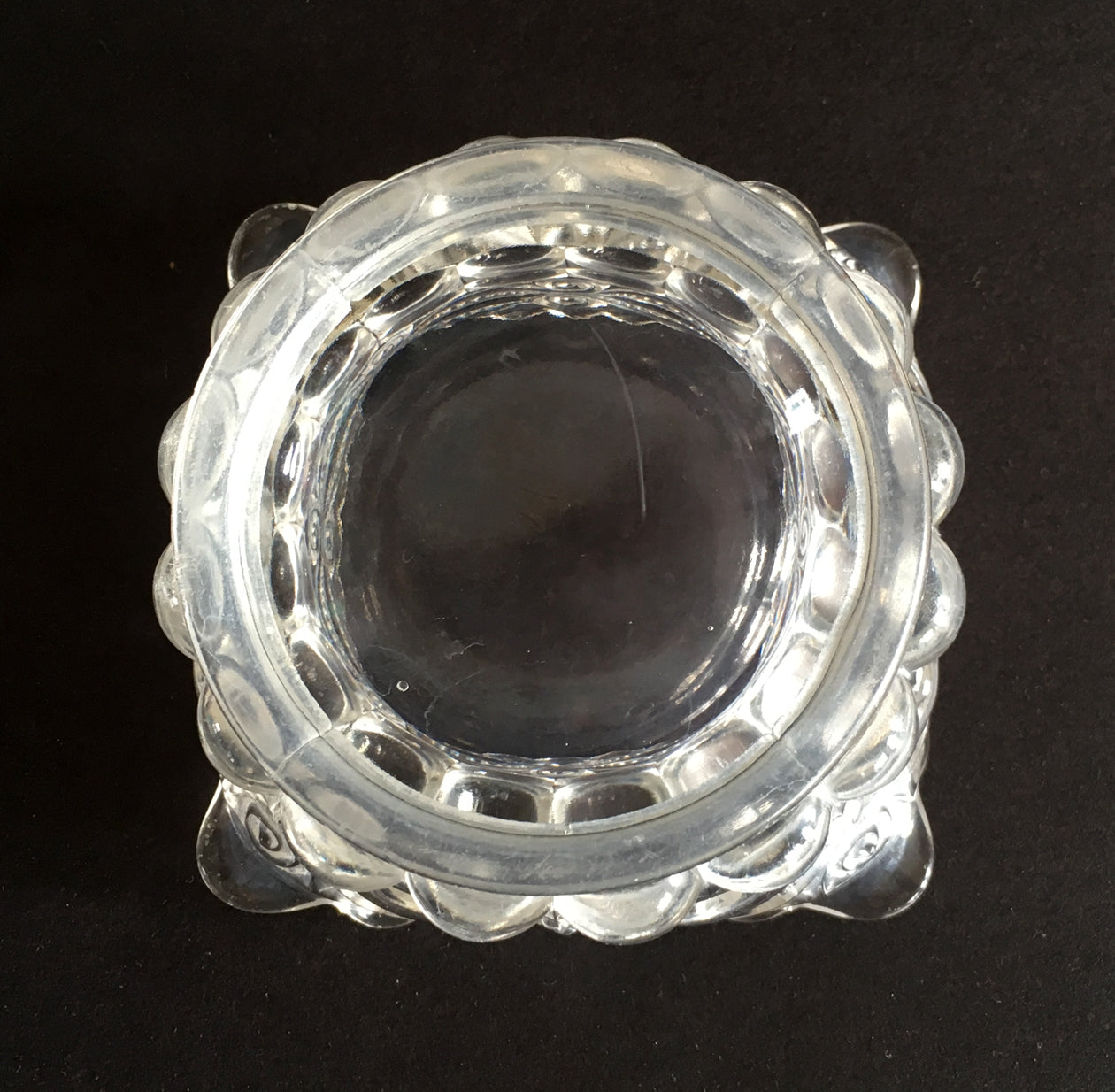 EAPG Eye Winker pattern nappy dish bottom image
