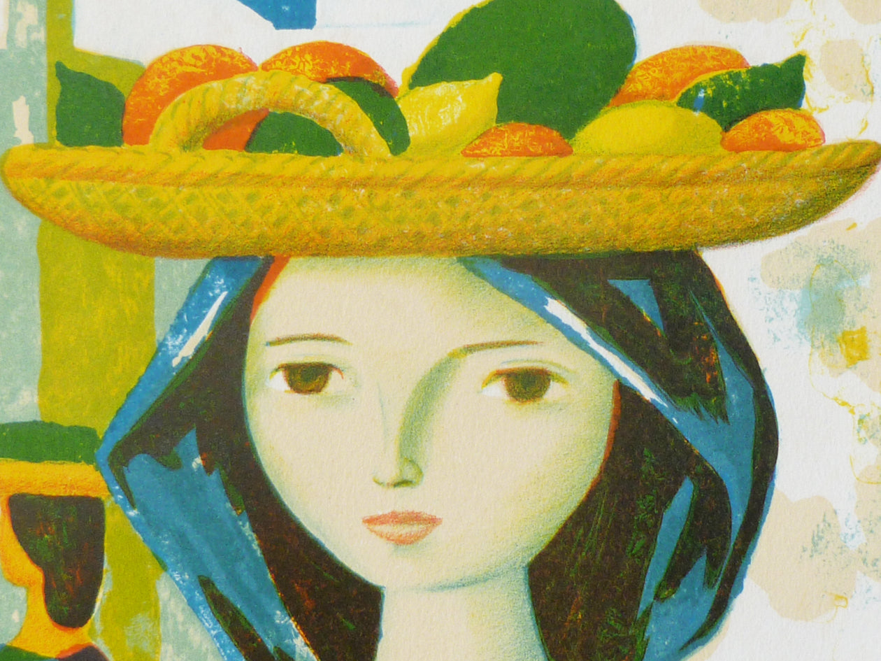 Jose Buigas lithograph close up image 1