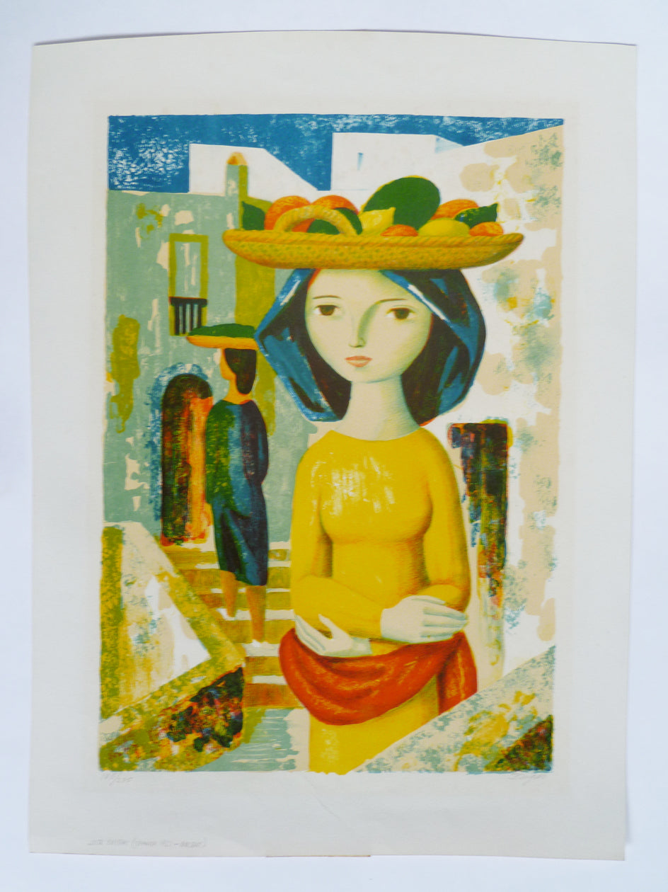 Jose Buigas lithograph full sheet image