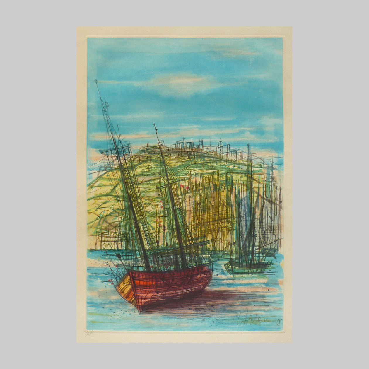 Jean Carzou Colour Etching main image
