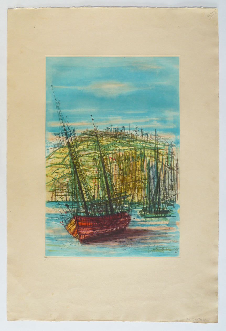 Jean Carzou Colour Etching full image