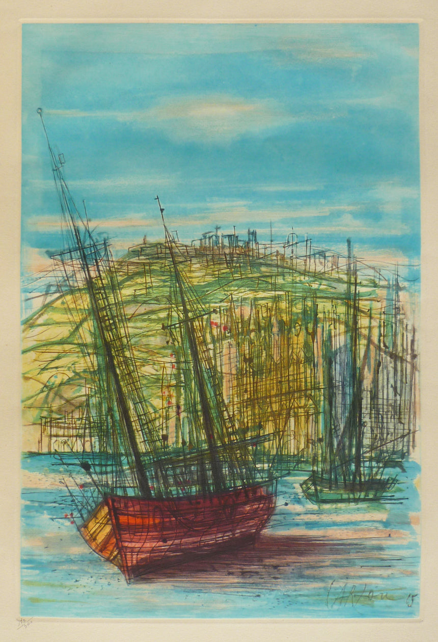 Jean Carzou Colour Etching mat image