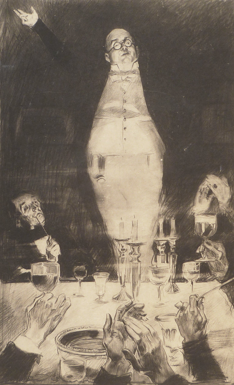 Dana Charles Gibson Black and White Lithograph without margins view image