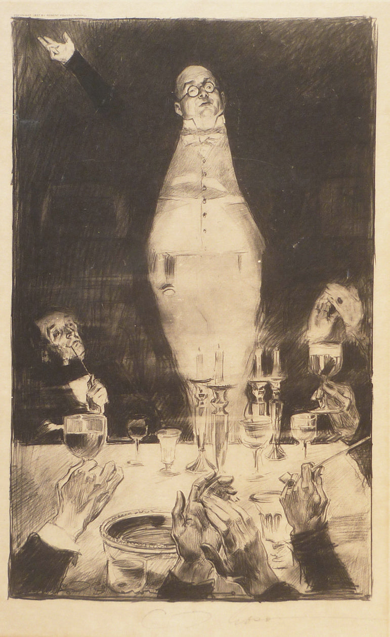 Dana Charles Gibson Black and White Lithograph mat view image