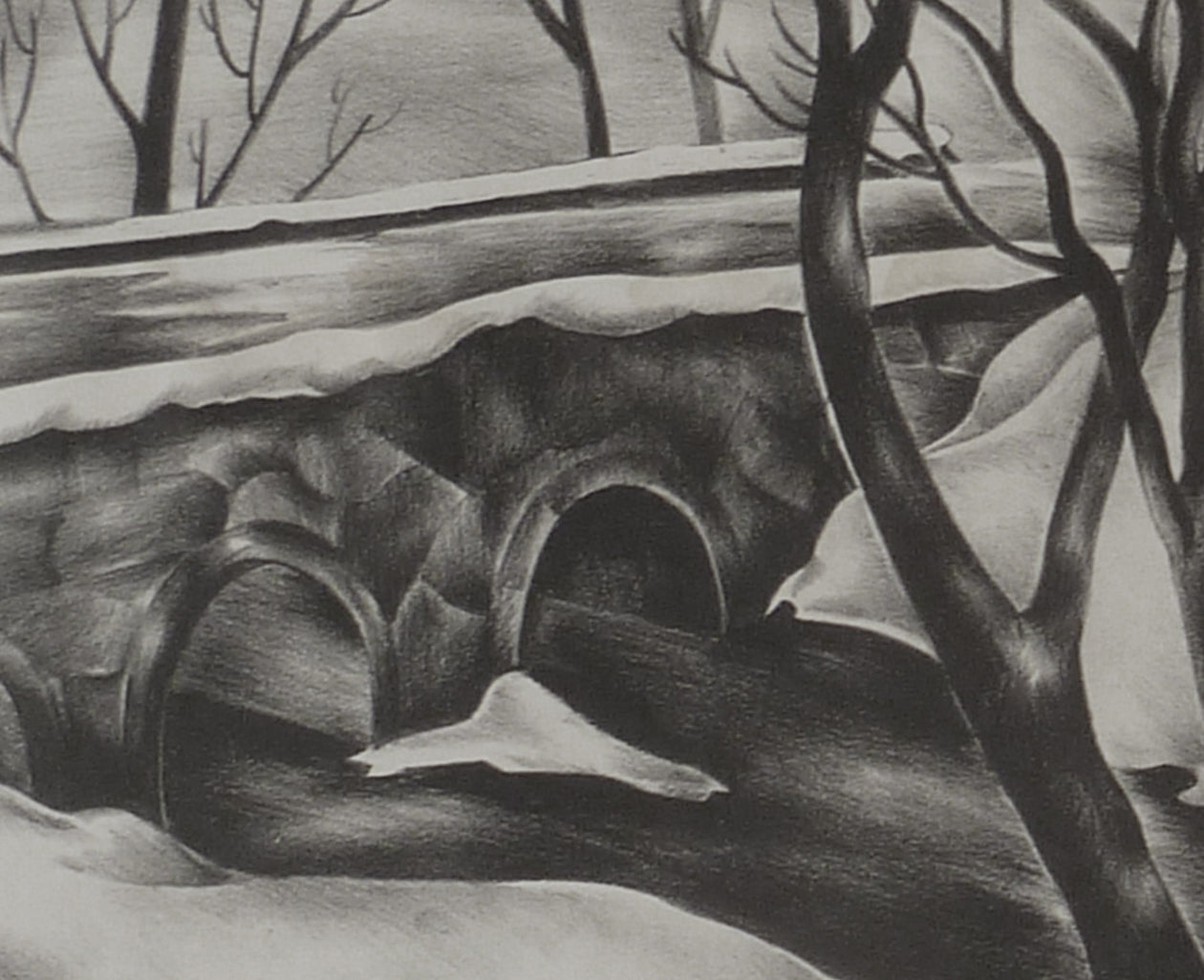 Victoria Hutson Huntley Lithograph Close Up Photo 2 image