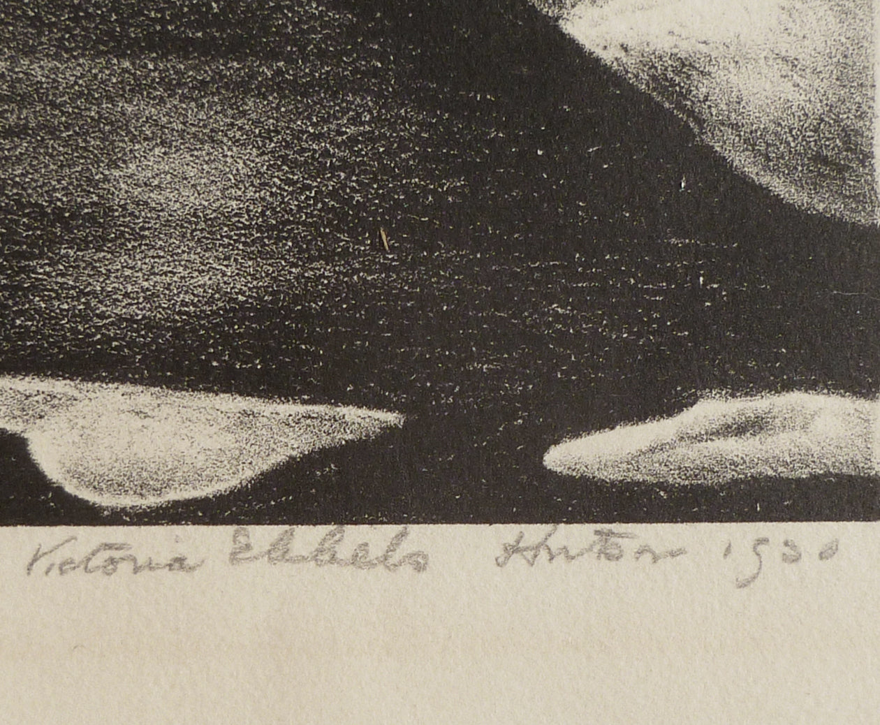 Victoria Hutson Huntley Lithograph Signature image