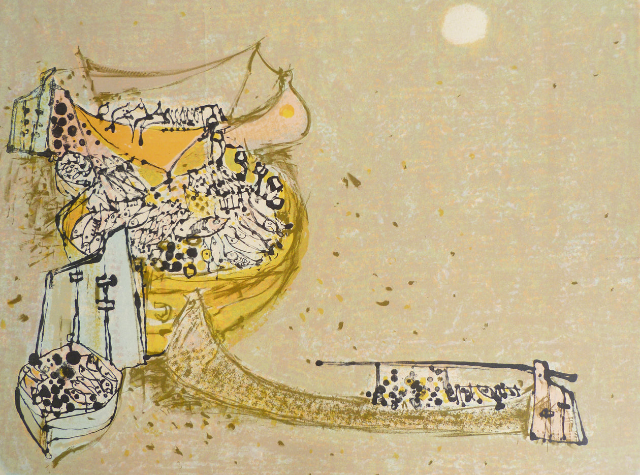 Marco Richterich Colour Lithograph borders image