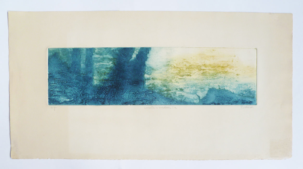 Ruth Rodman Colour Carborundum Etching full sheet image