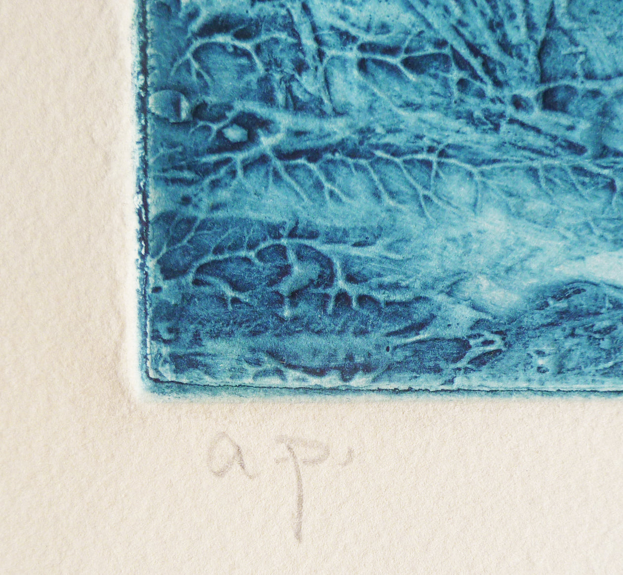 Ruth Rodman Colour Carborundum Etching numbered image