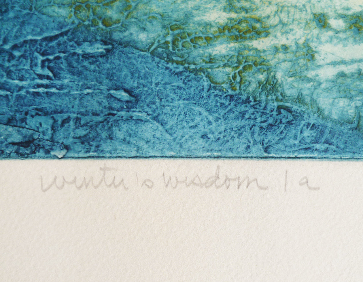 Ruth Rodman Colour Carborundum Etching title image