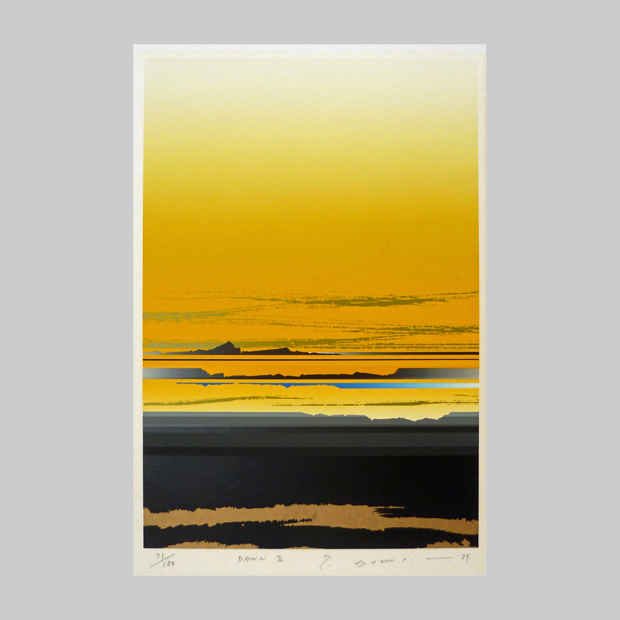Tetsuro Sawada colour silkscreen main image