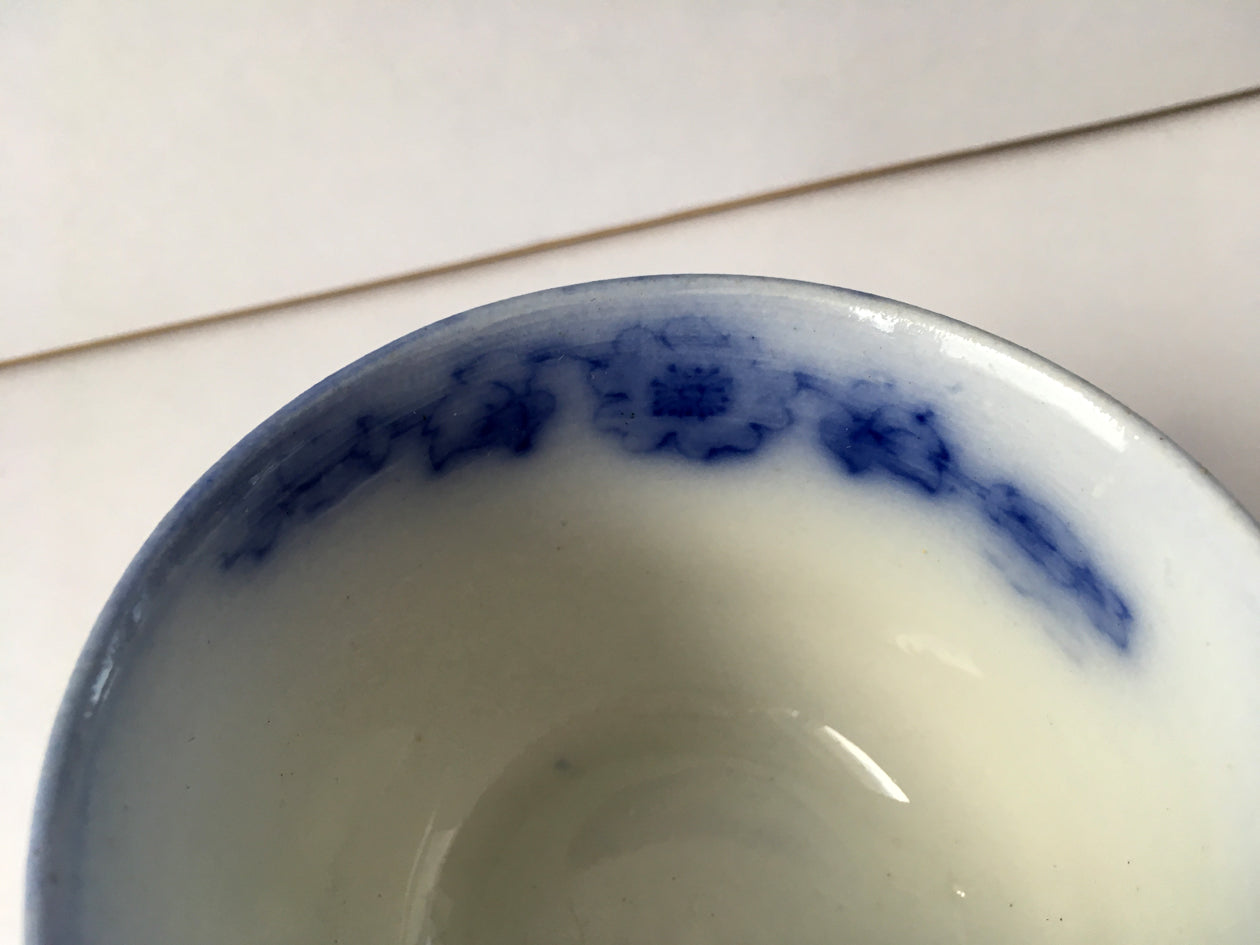 Crumlin Flow Blue Cup and Saucer cup detail image