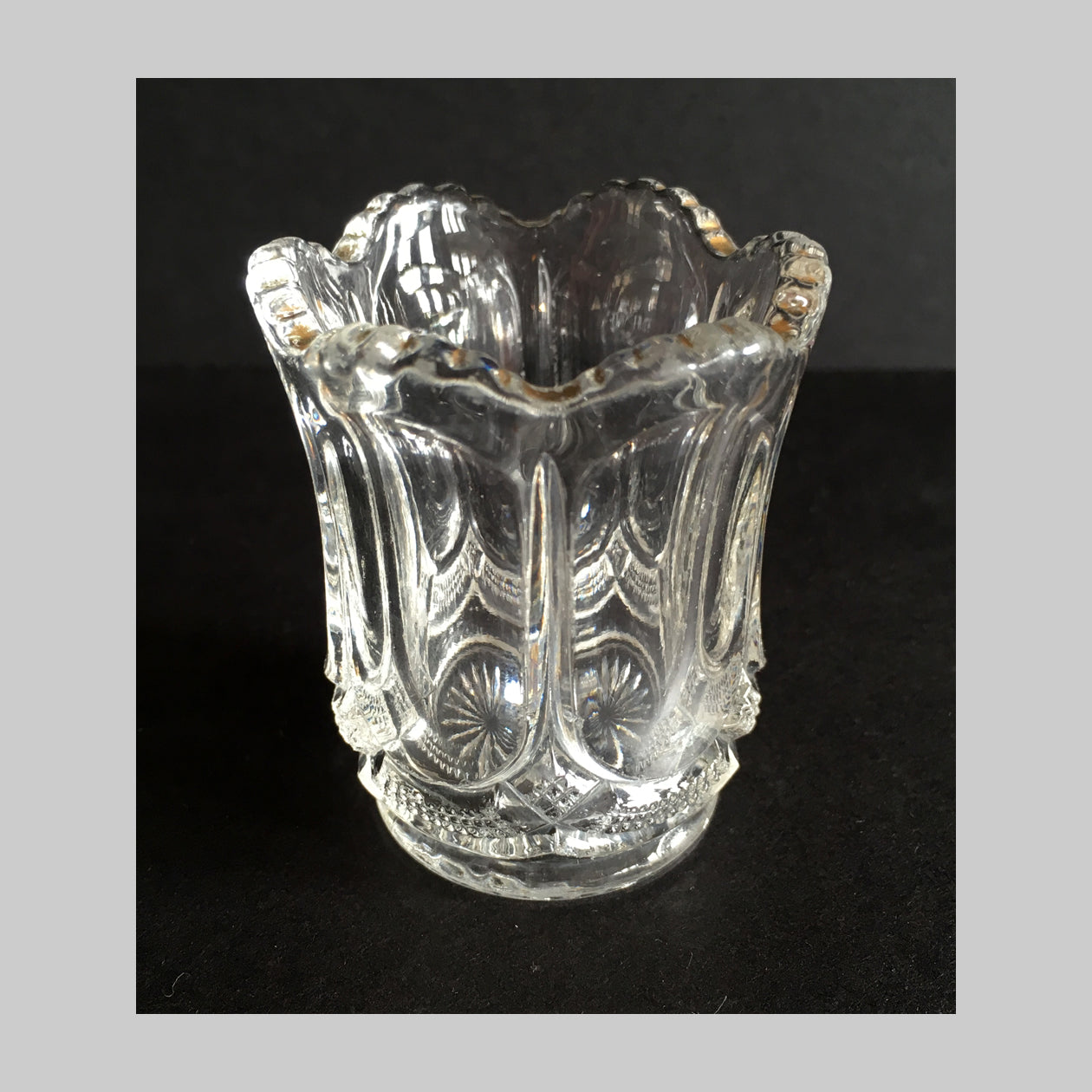 EAPG Galloway pattern toothpick holder main image
