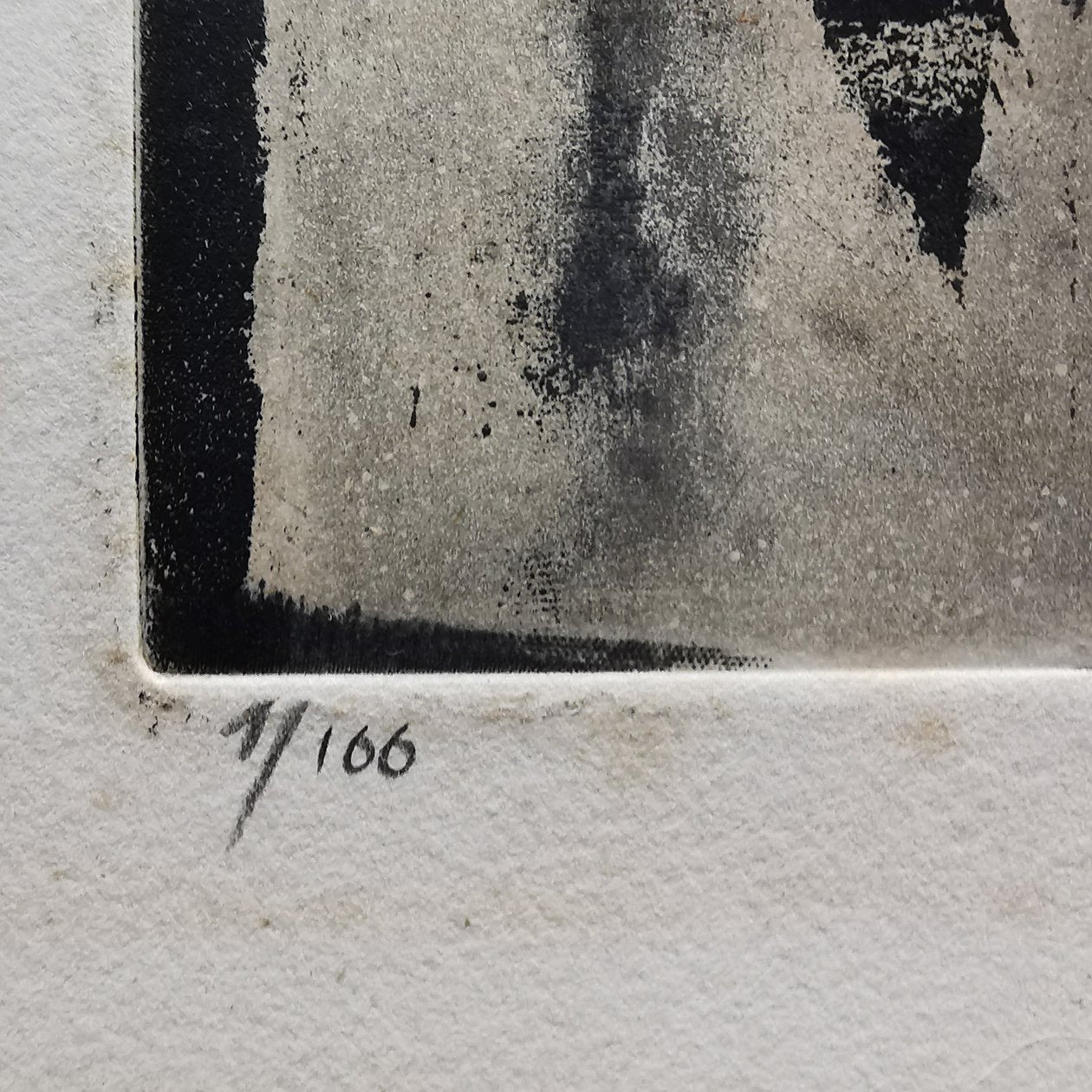 artist Johnny Friedlaender edition number of etching