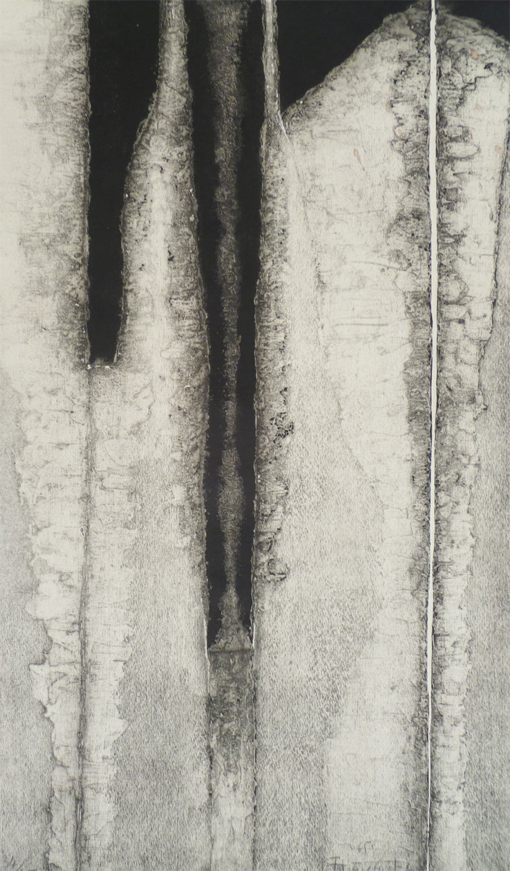 James Guitet Black and White etching 1965 crop image