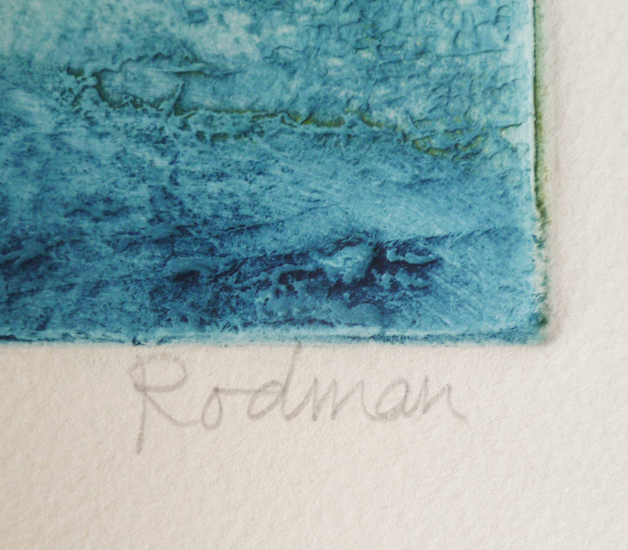 Ruth Rodman Colour Carborundum Etching signature image
